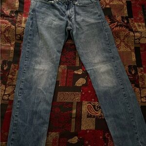 Levi’s 502 Regular Taper Deep Ocean Blue Denim Jeans 34x34